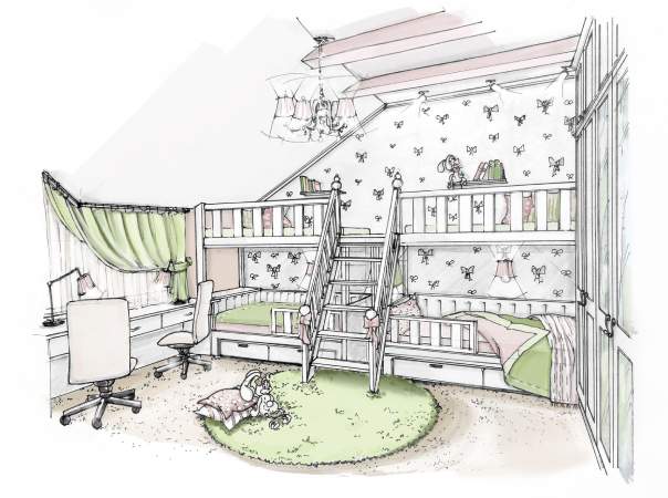 Interior Design Project for a Children's Room