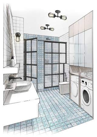 Bathroom Interior Design Project