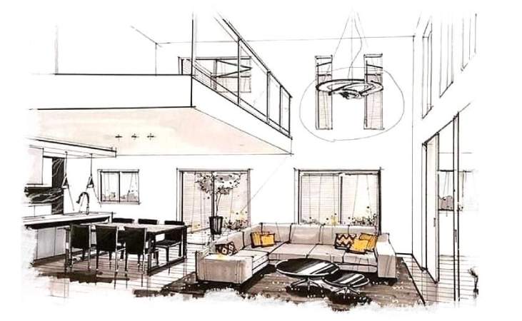 Design Project for a Duplex Apartment Interior
