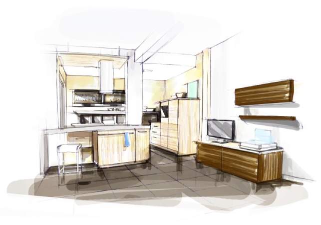 Small apartment design project