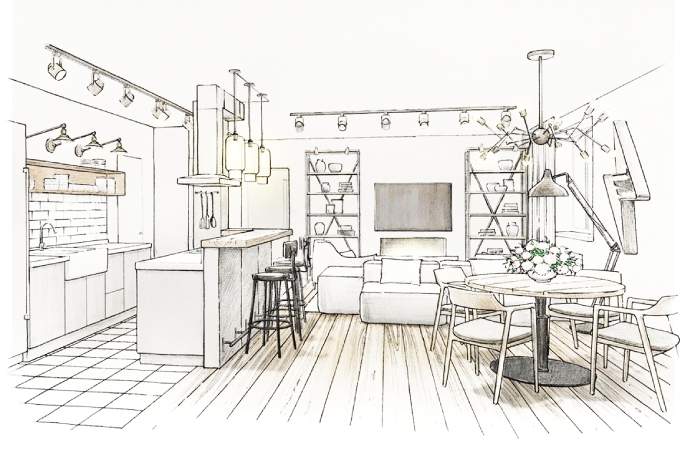 Interior Design Project for a Studio Apartment