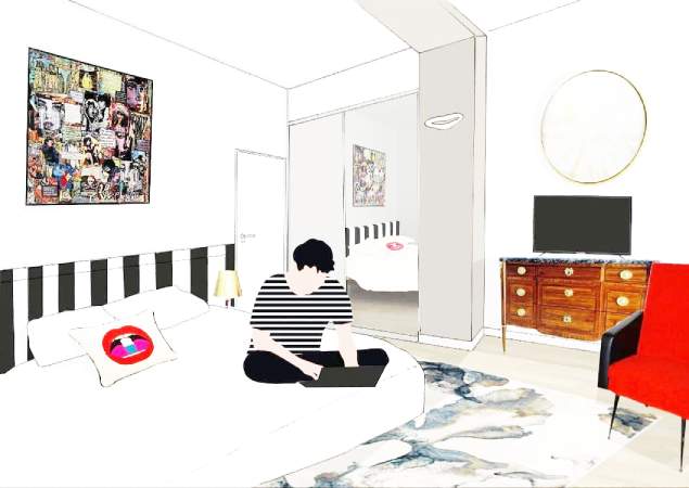 Interior Design Project for a Teenager's Room