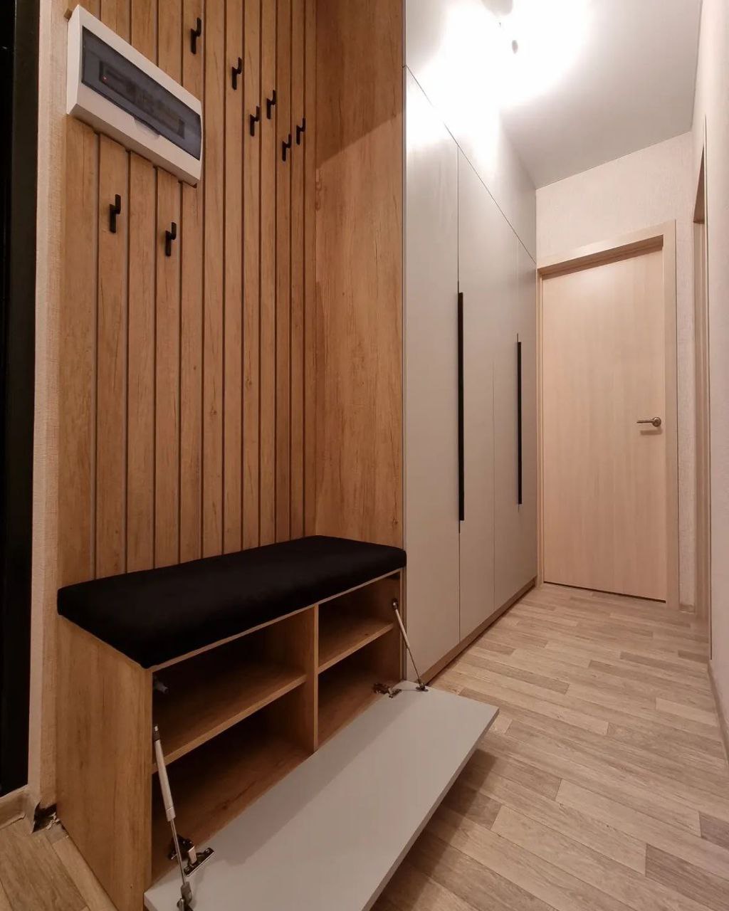 Narrow Modern Corridor