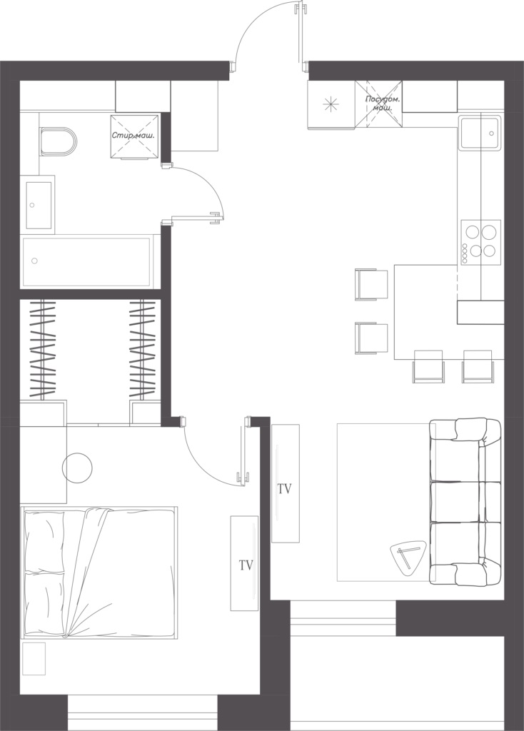 Apartment Layout Solutions: Project Portfolio - Our Inspirational Collection