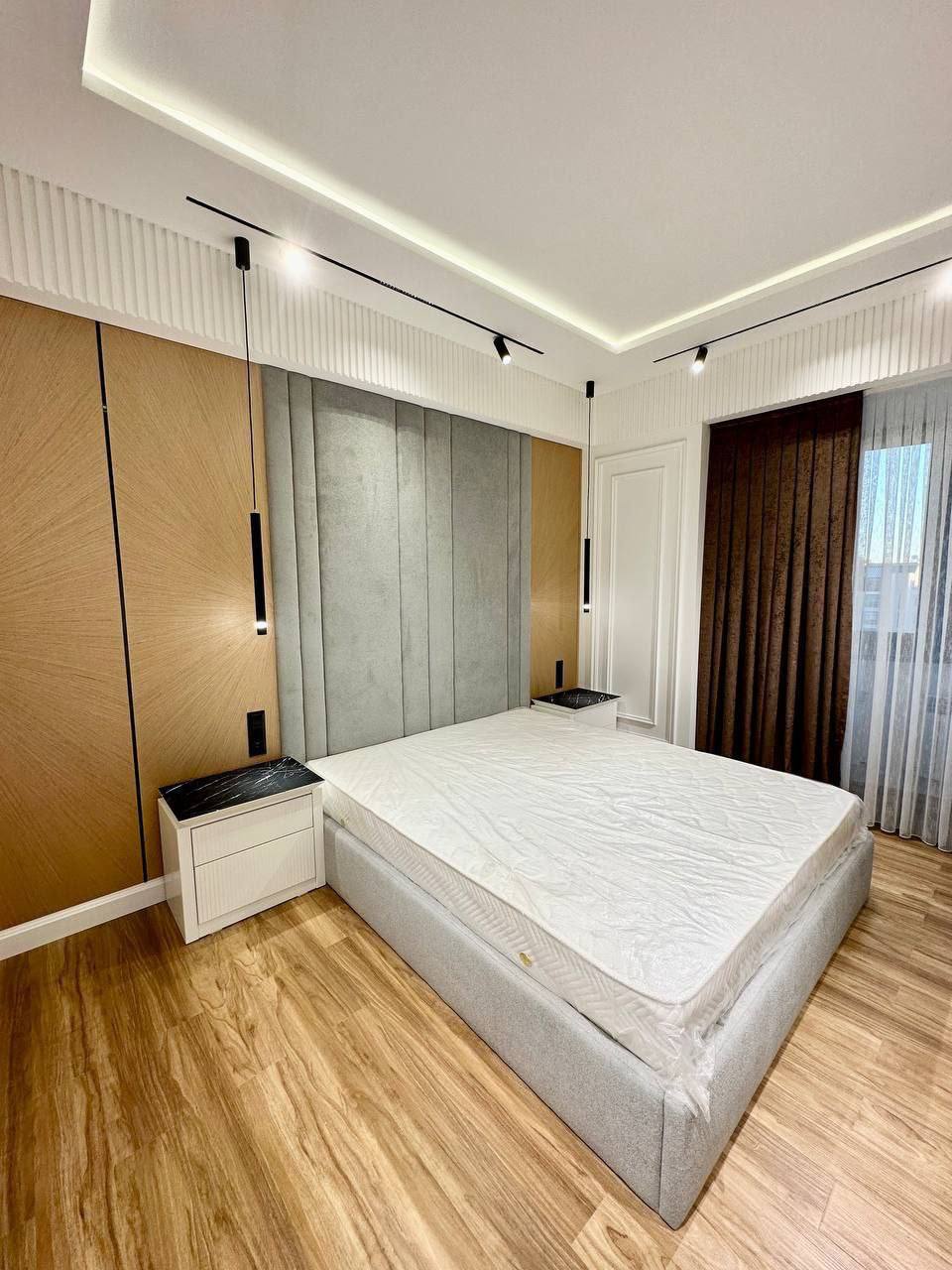 A bedroom designed by the Planirovki.by team.