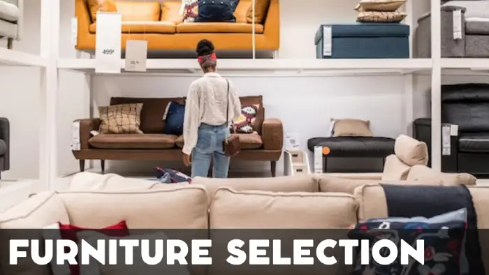 Furniture Selection for Design Projects