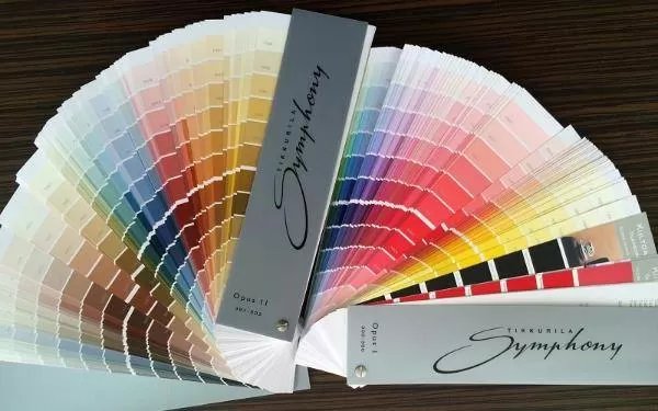 Tikkurila Symphony Opus I and II Color Palette