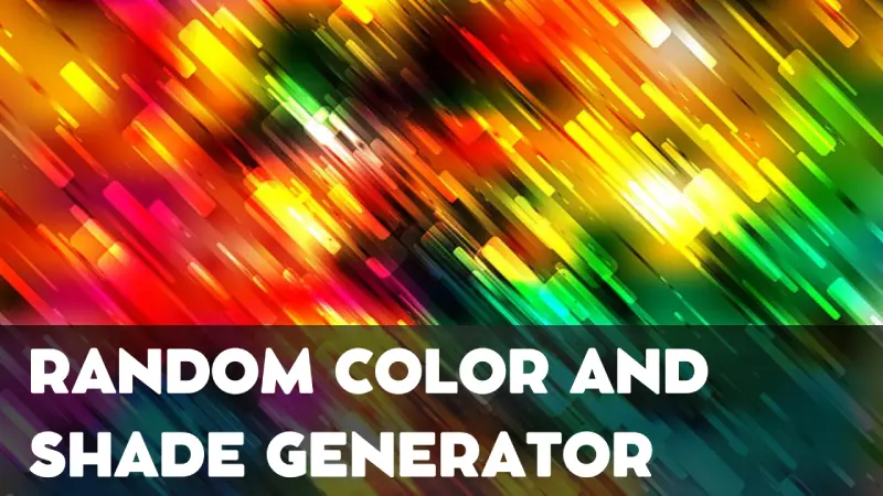 Random Color and Shade Generator