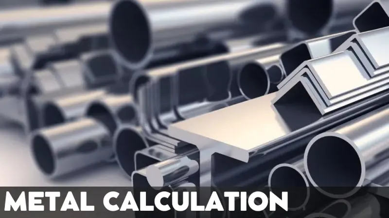 Metal Weight Calculation | Online Rolled Metal Calculator