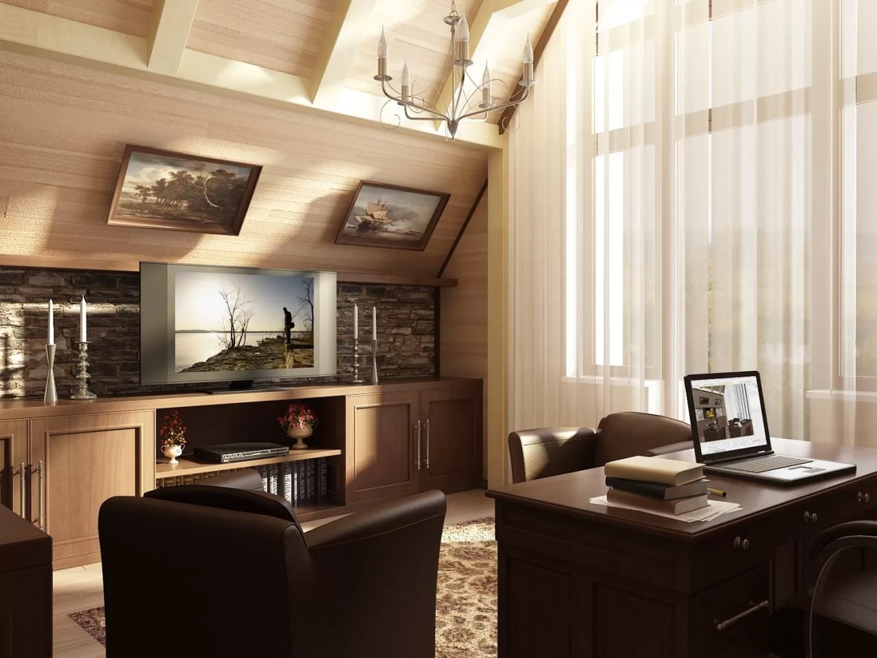The Artistic Retreat: Infusing Personality into Workspaces