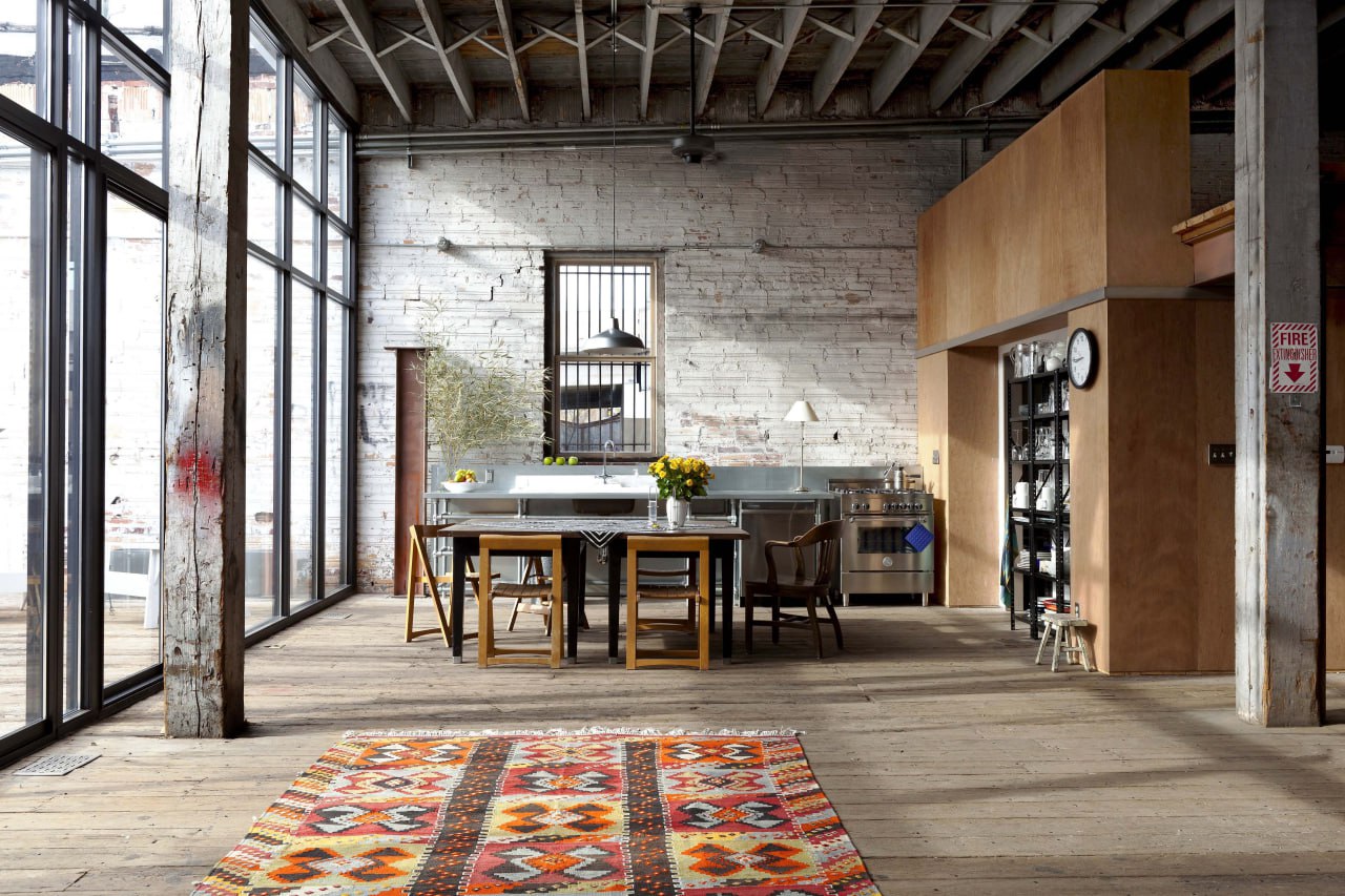 Factory Space with Character