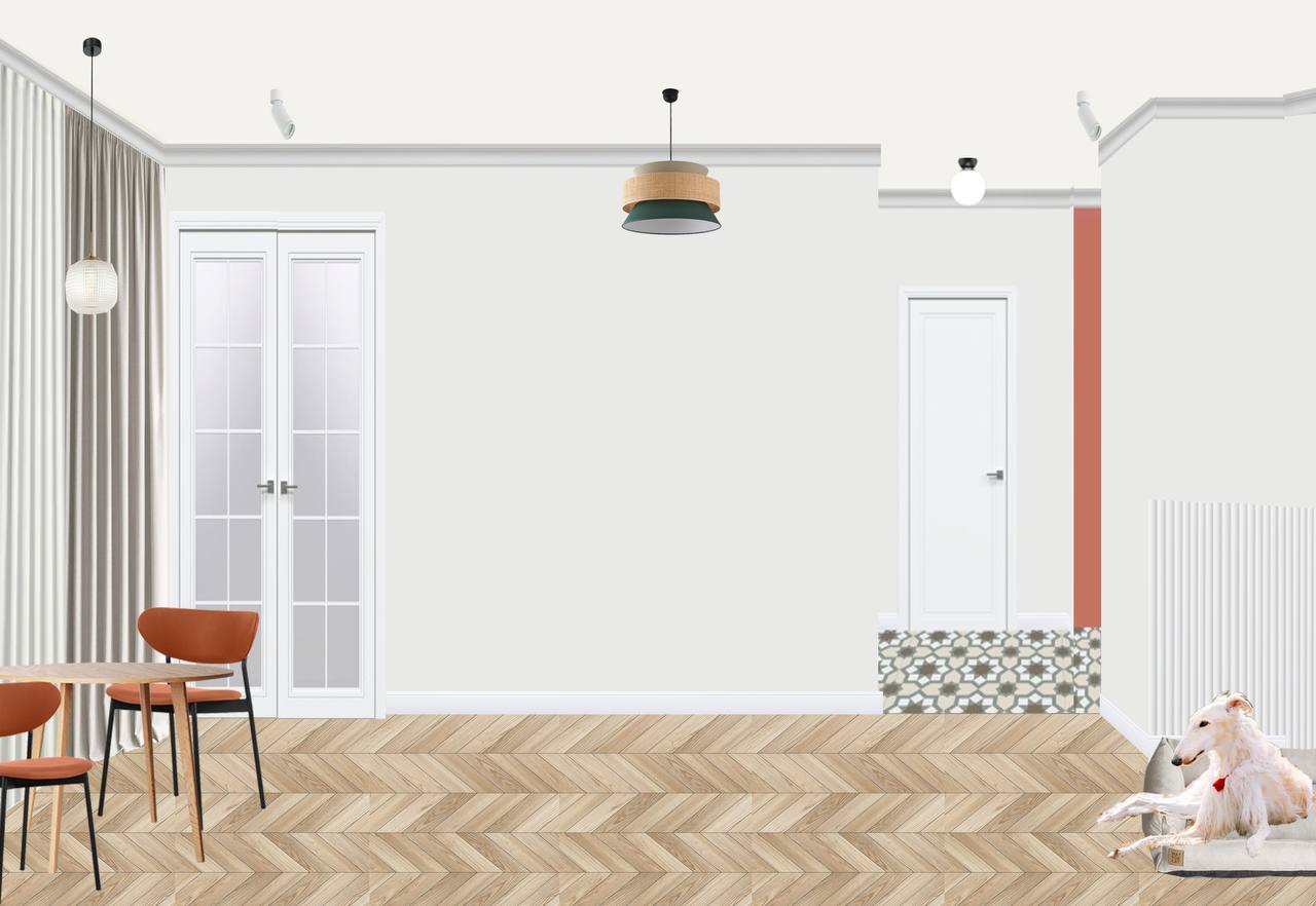 Whippet in the Interior: When a Pet Becomes Part of the Design