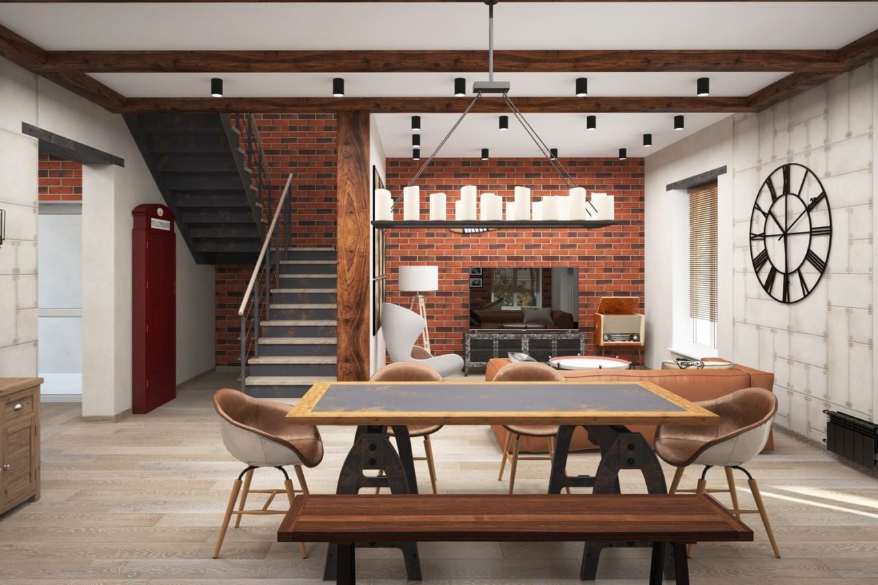 Artistic Loft: Bold Interior Design Choices
