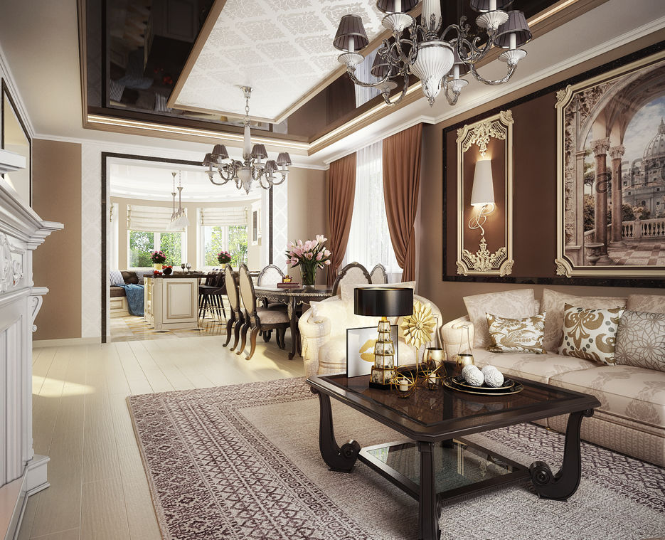 Home Office: Classic Design Highlighting Status