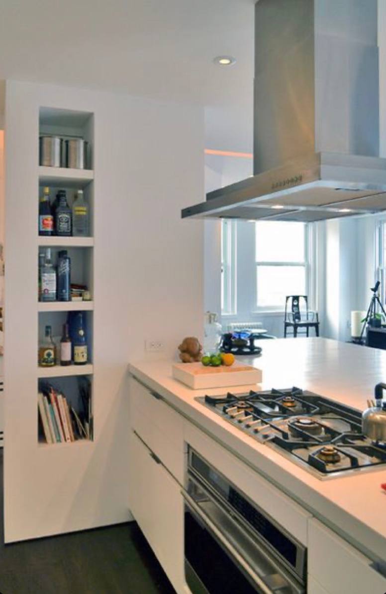 Practical and Beautiful: Full-Height Niche Shelving