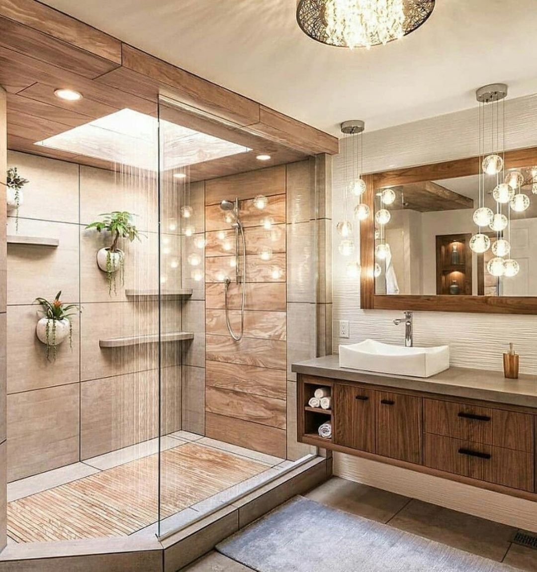 Lighting Accents in Bathroom Interiors