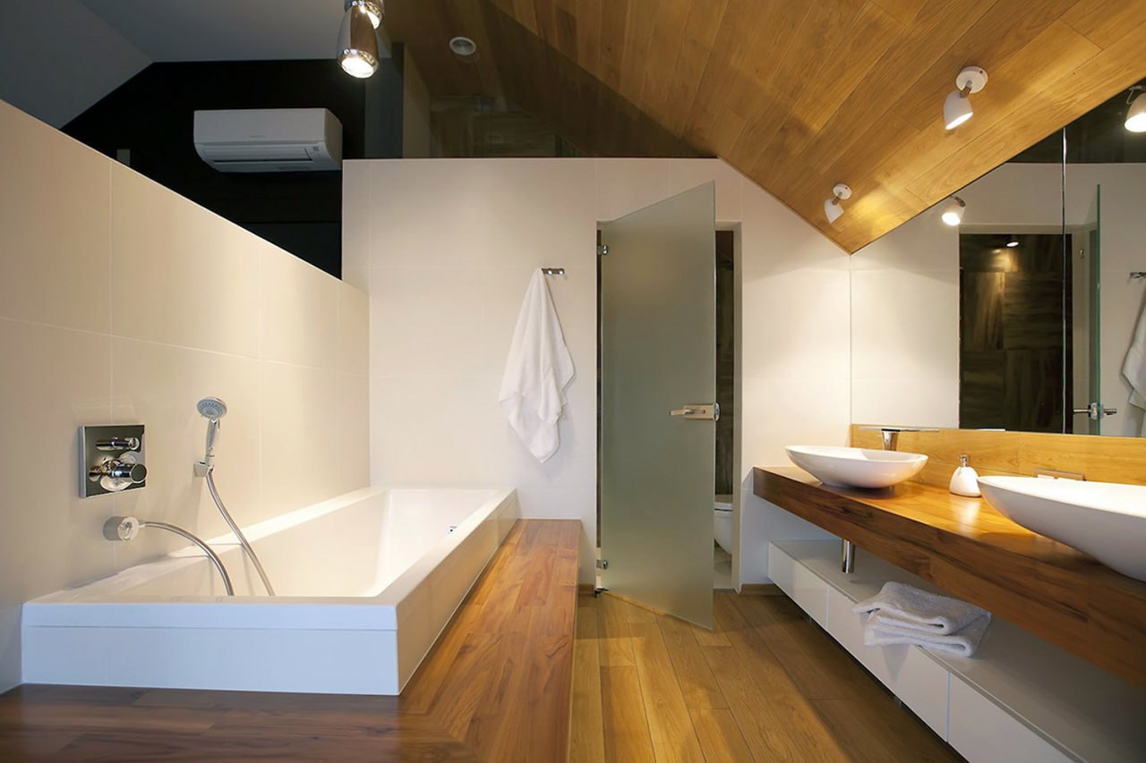 Minimalist Oasis in the Bathroom