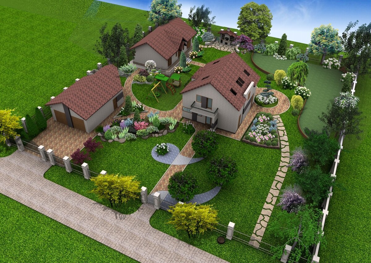 Landscape Design for a Country House: How to Create a Dream on Your Property