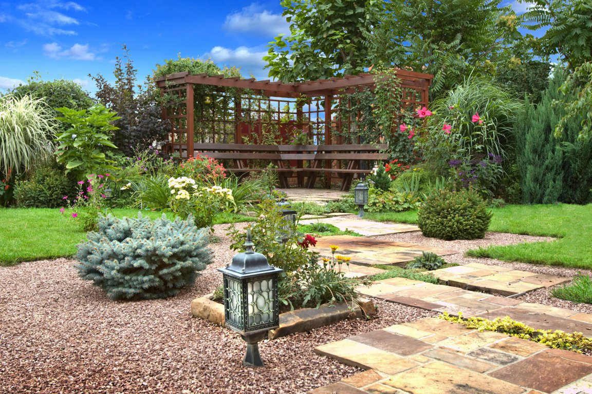 Blooming Oasis in the Backyard