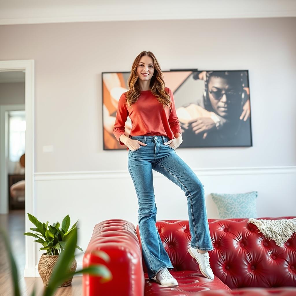 Harnessing the Power of Red: A Designer's Perspective on Incorporating a Bold Sofa into Your Interior
