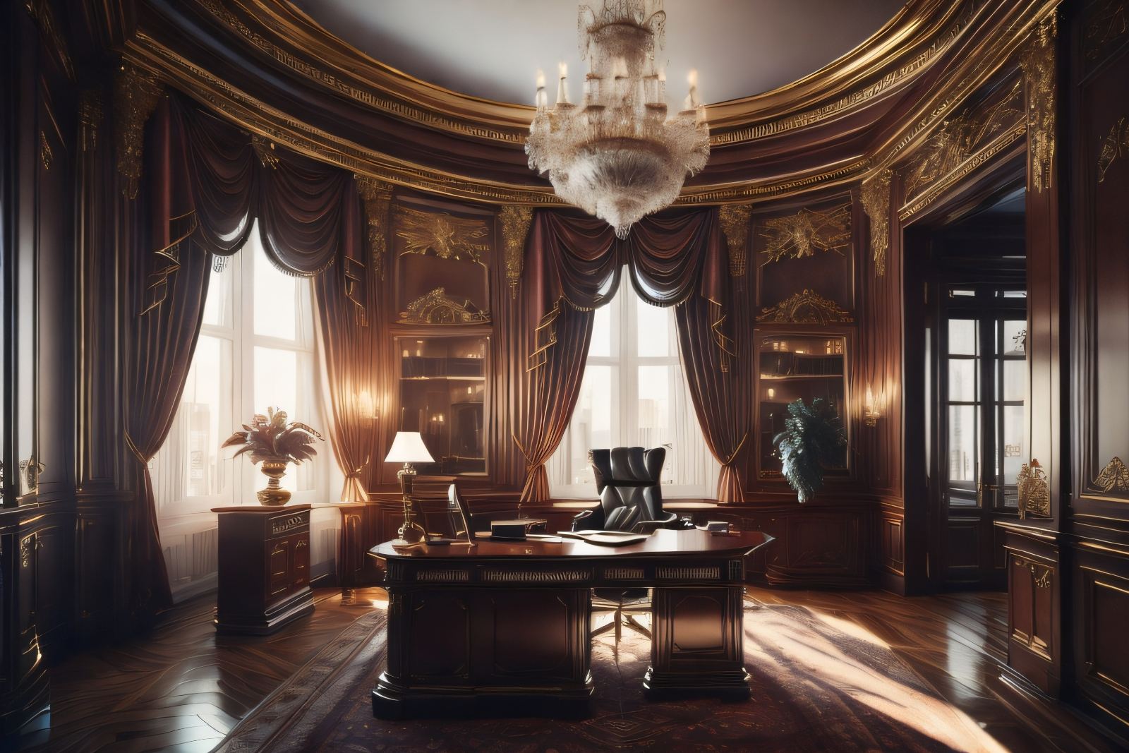 The Art of Luxury: Empire Style in the Reception Hall