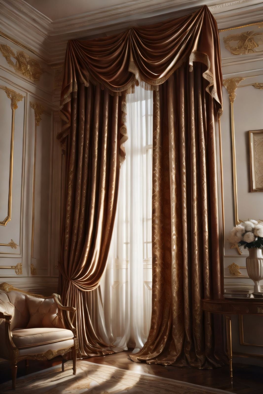 Sophistication of the Past: Empire Style in a Modern Interior