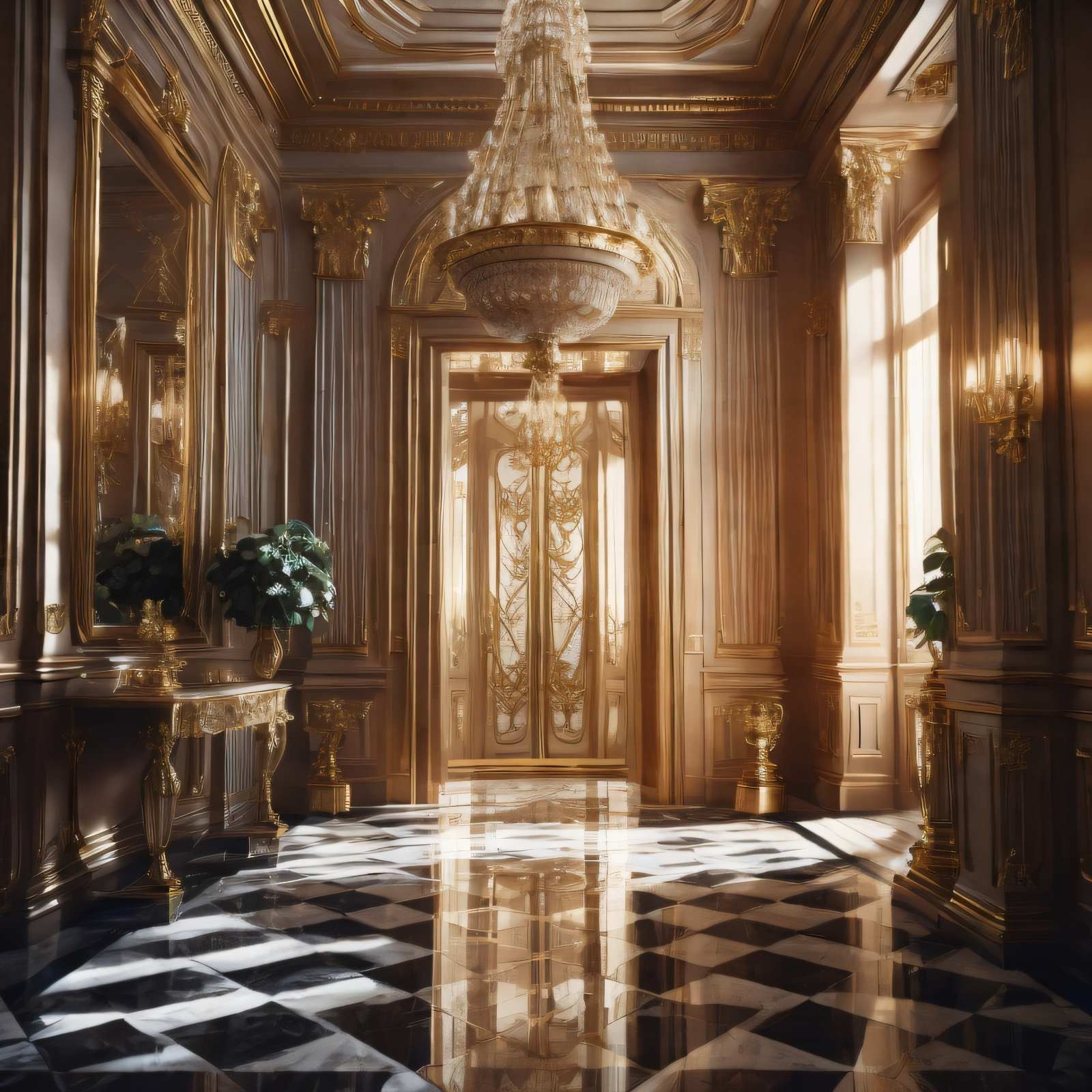 Magic at the Palace Gates: Empire Style in the Entrance Hall