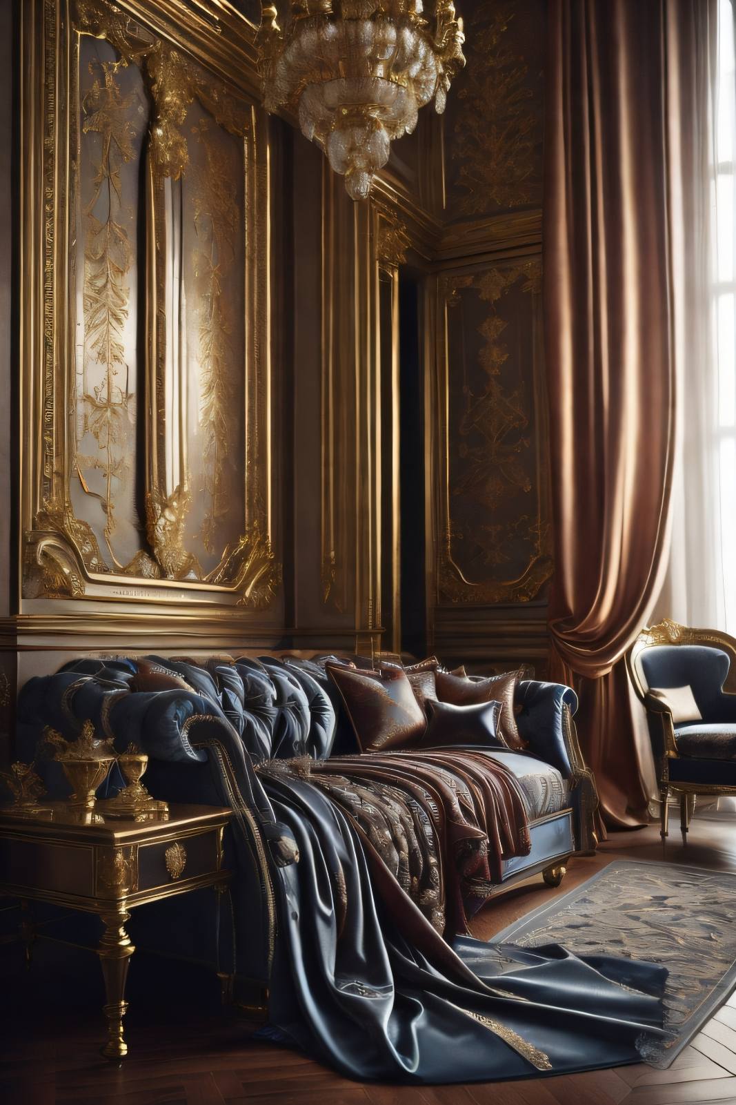Golden Era: The Luxury of Empire Style in the Living Room