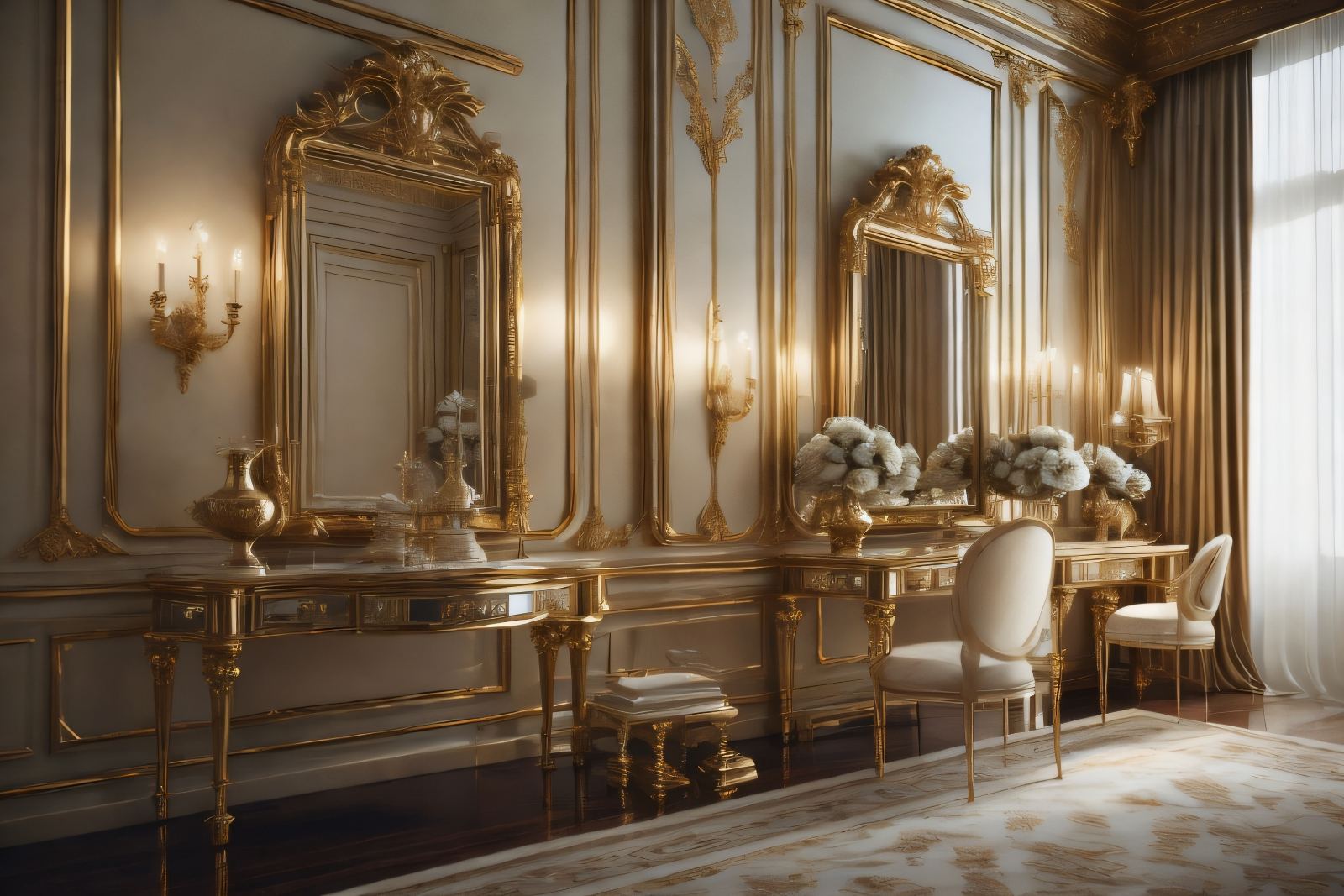 The Art of Grandeur: Empire Style in a Ballroom
