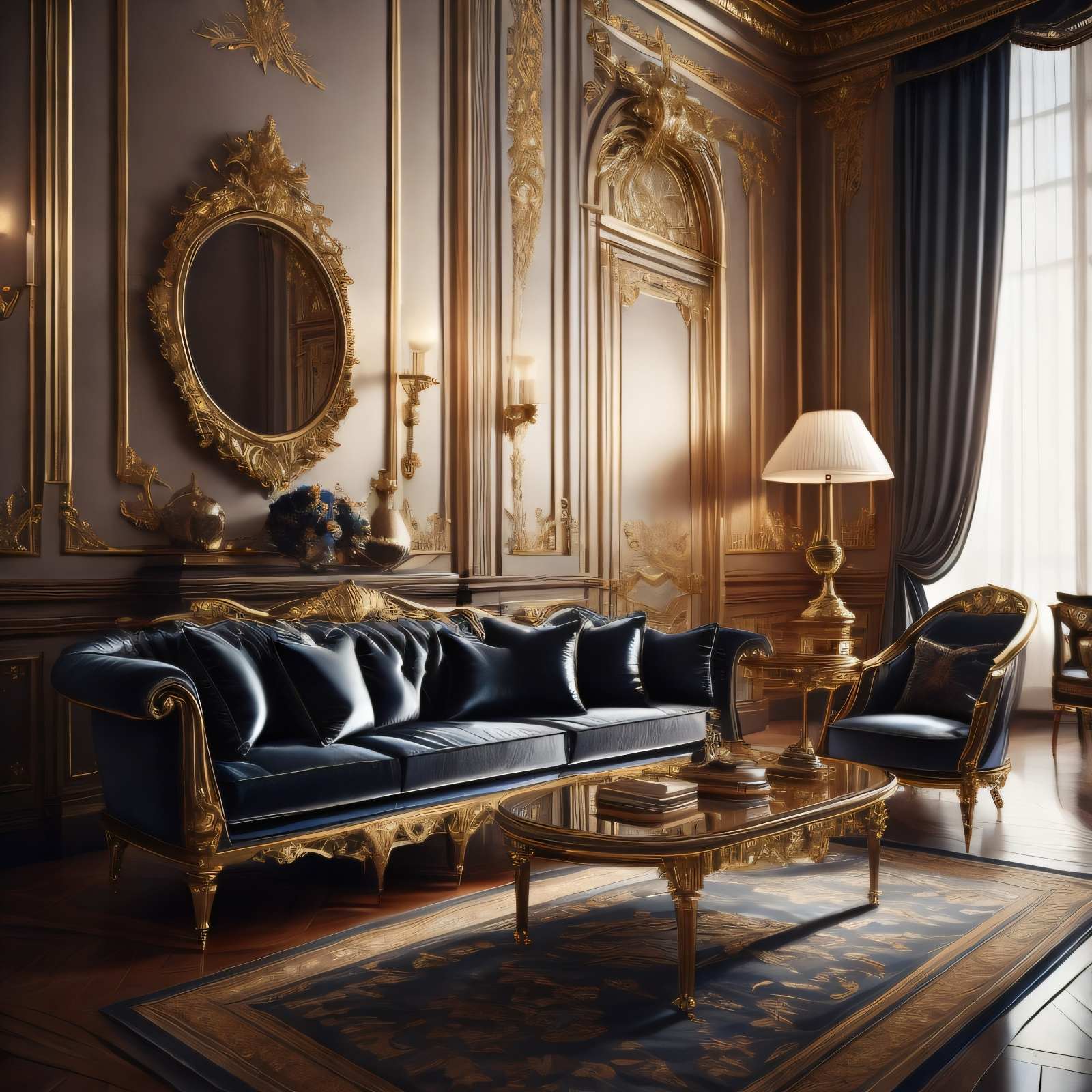 Extravagant Aesthetics: Contemporary Empire Style Interior