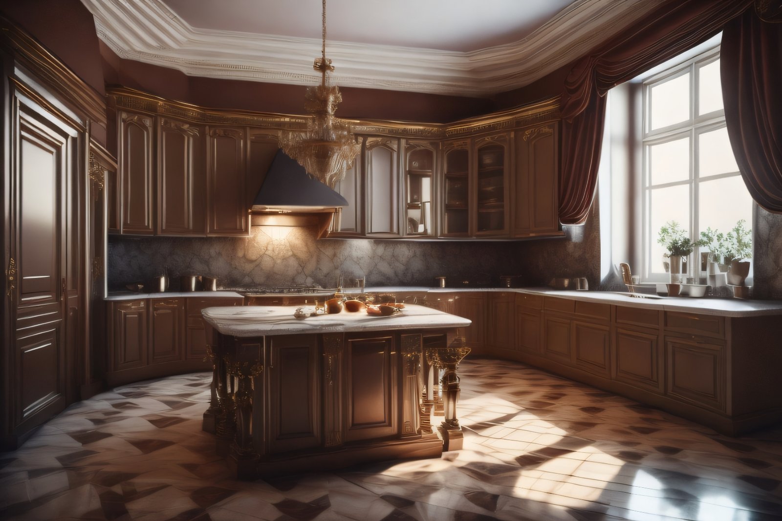 Reviving Grandeur: Empire Style in a Classic Dining Room