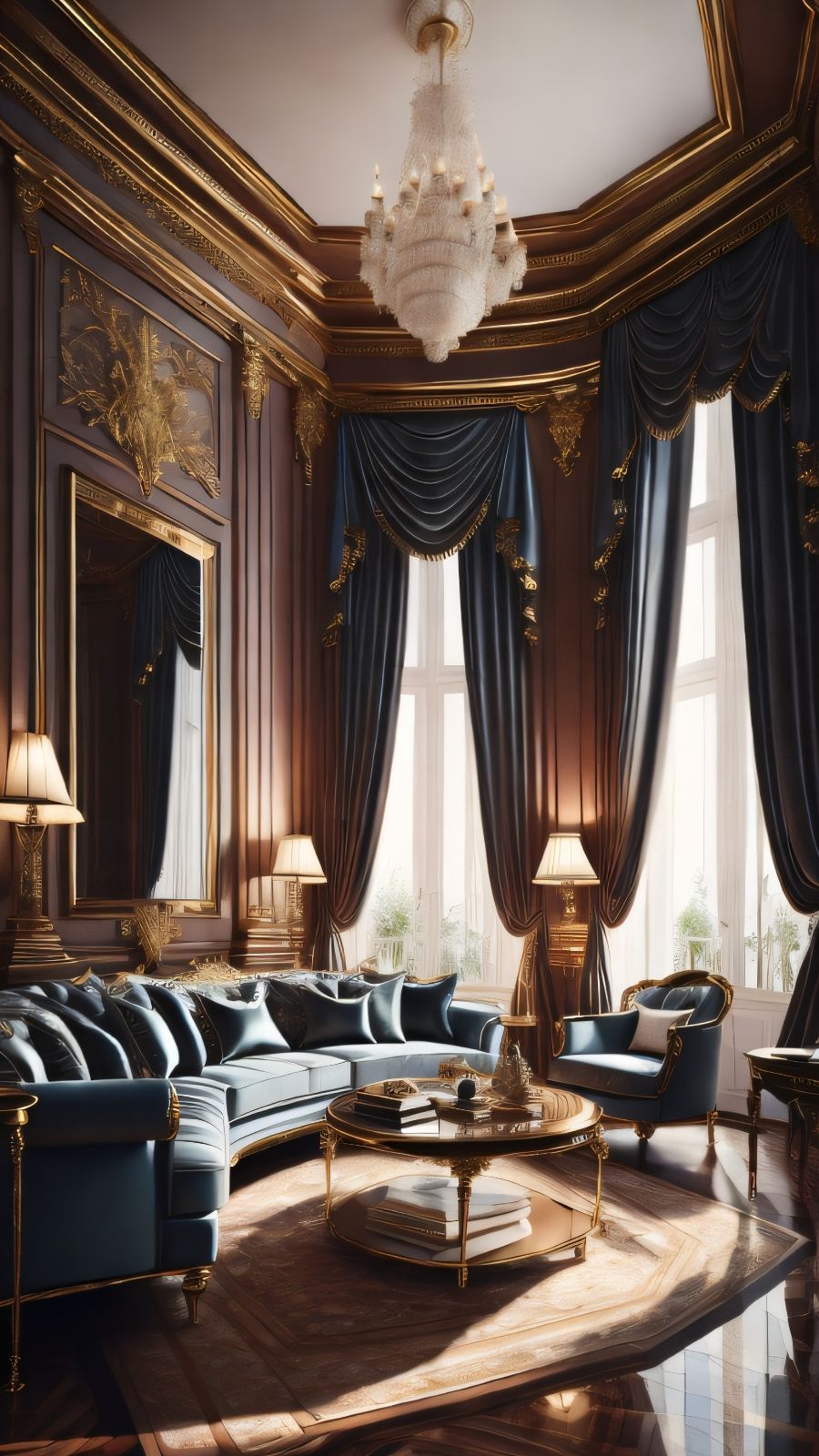 Aristocratic Luxury: Empire Style Residence