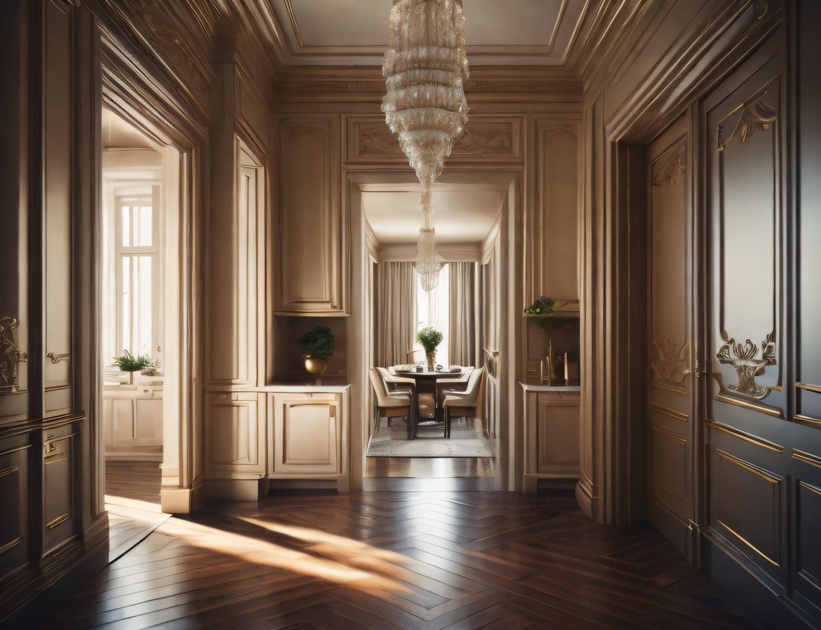 Refinement and Beauty: Empire Style in the Dining Area