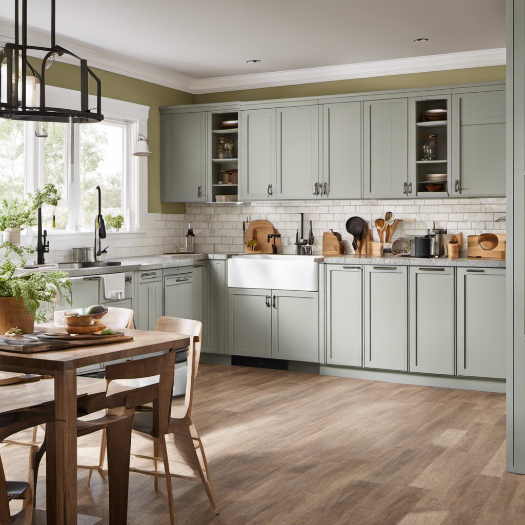 Harmony and Tranquility: Bungalow-Style Kitchen