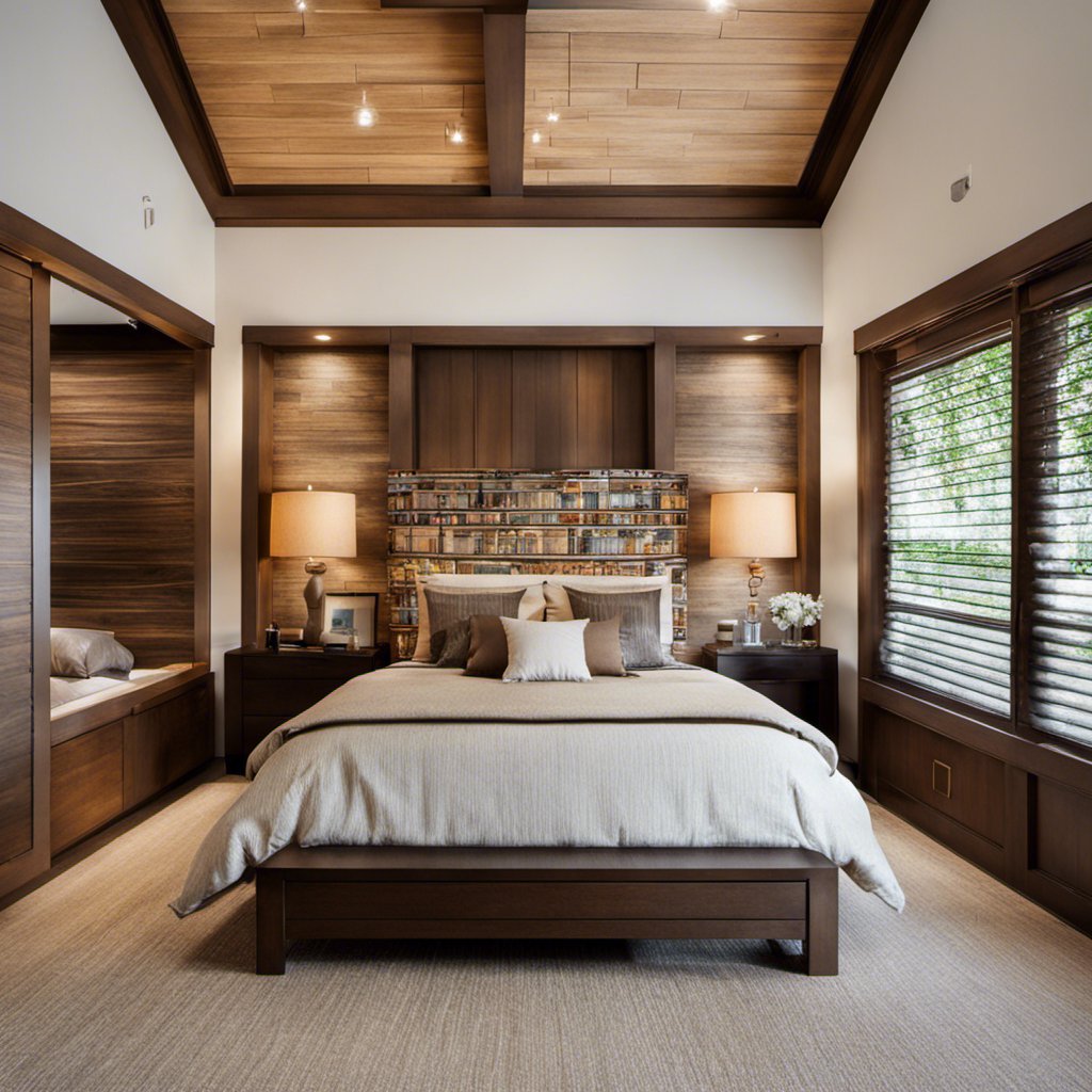 A Secluded Nook in Bungalow Style Bedroom