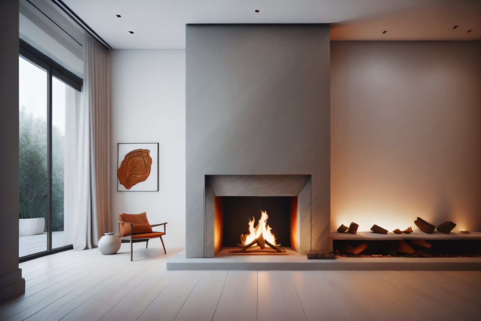 Eco-Luxury living room