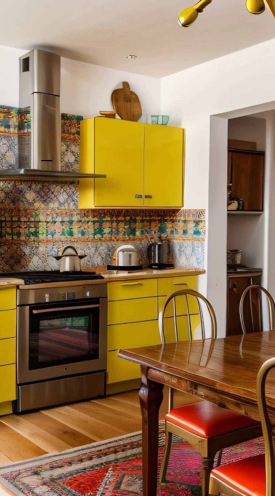 A Game of Contrasts: Ultramodern Minimalism Combined with Vintage Elements