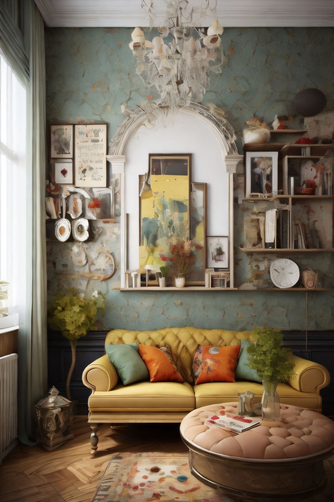 Bold Combination of Styles: Eclecticism in All Its Glory