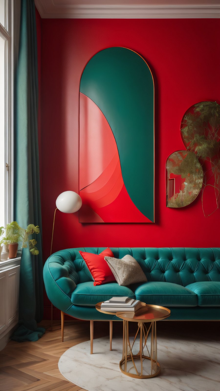 Eccentric Minimalism: An Eclectic Interior