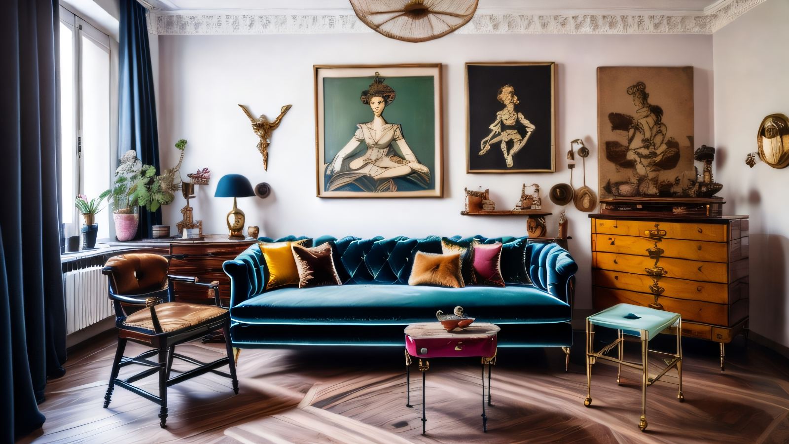 Interweaving Eras: Eclectic Style