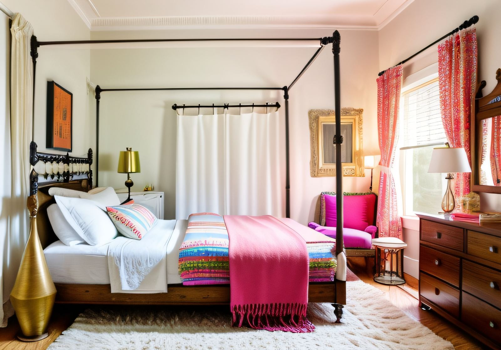 Interior Filled with History: Eclectic Style