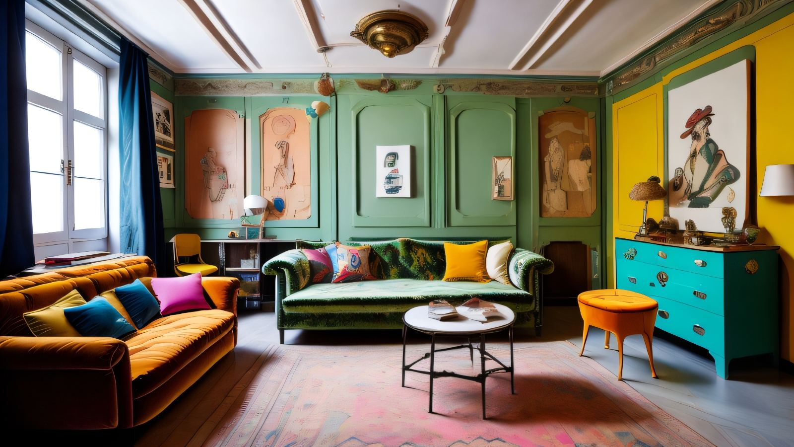 Chaotic Graphics: Eclectic Interior