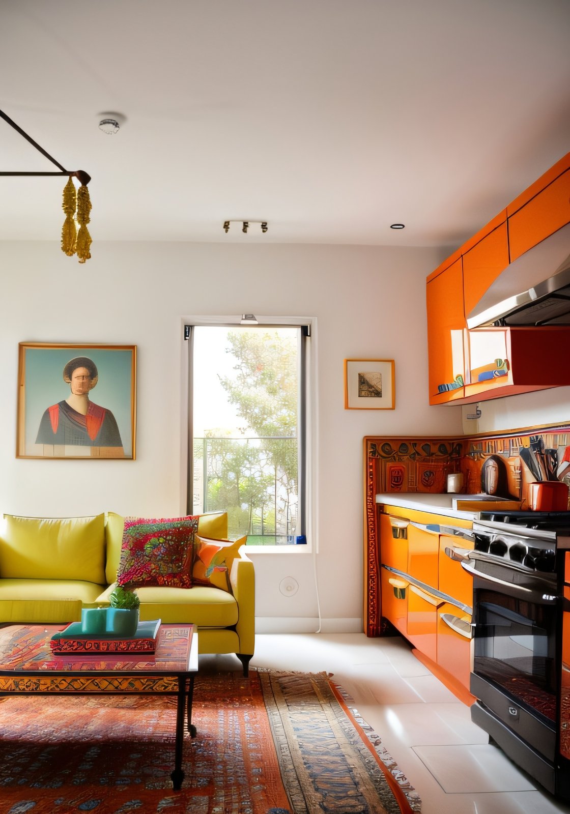 Enchanting Eclecticism: An interior evoking a fantasy world and fairy tale creatures