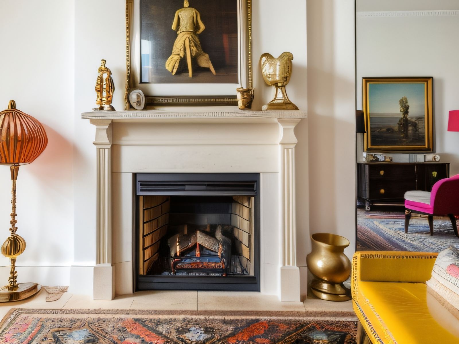 Refined Eclecticism: A Mix of Luxurious Materials and Elegant Forms