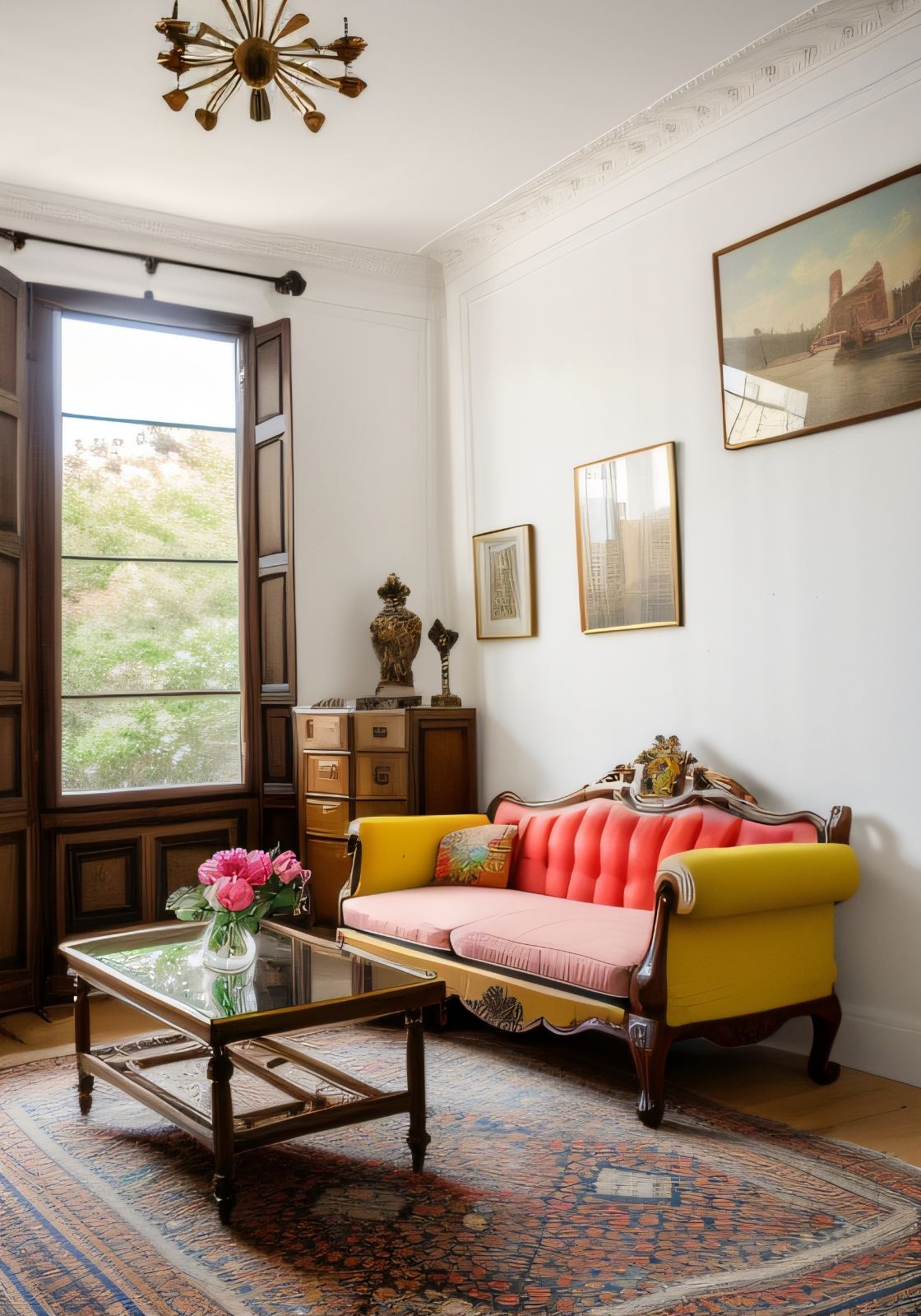 Lightness and Boldness of Eclectic Design