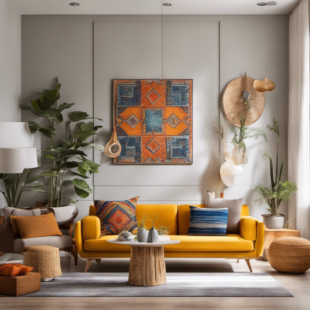 Life's Reflection: Ethnic Interior in Yoga Style