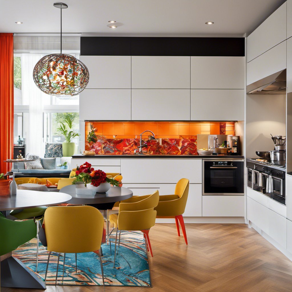 Cultural Merging in the Kitchen Interior