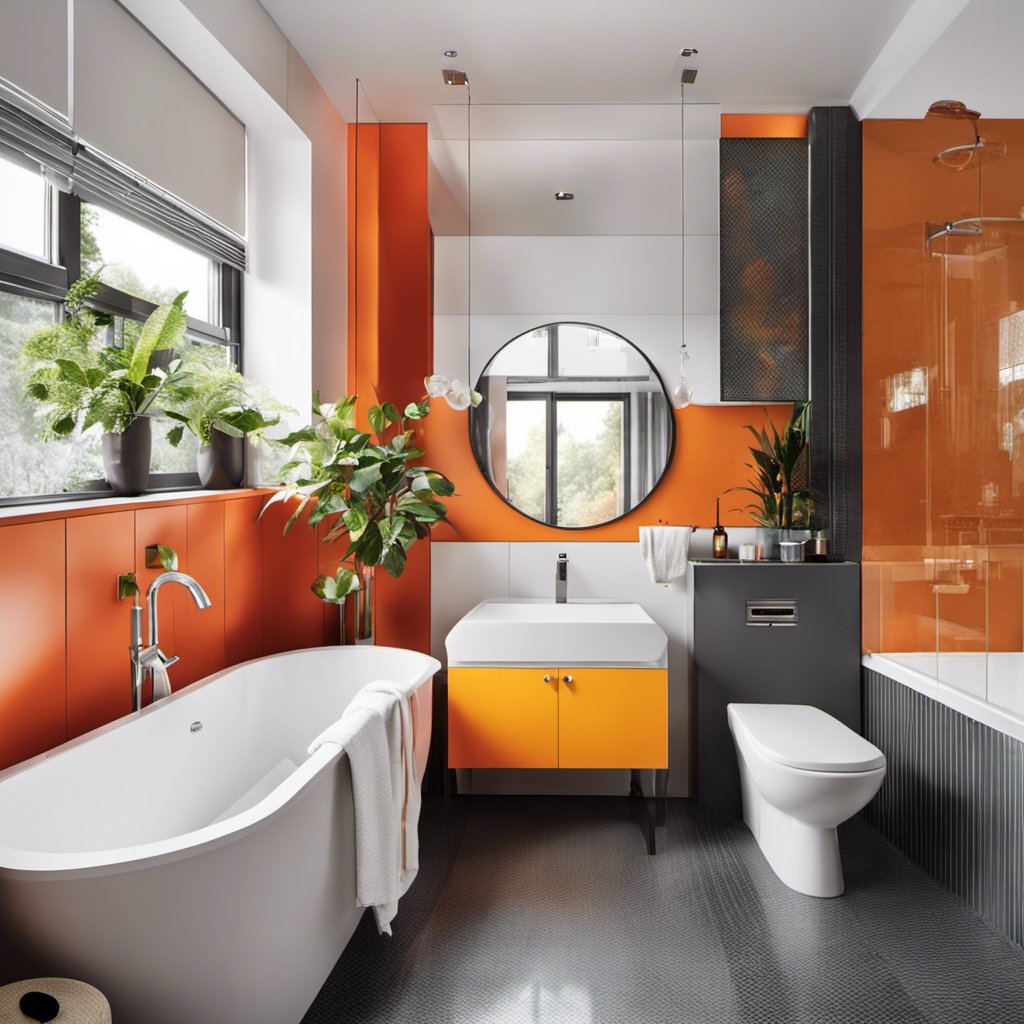 Play of Textures in the Bathroom