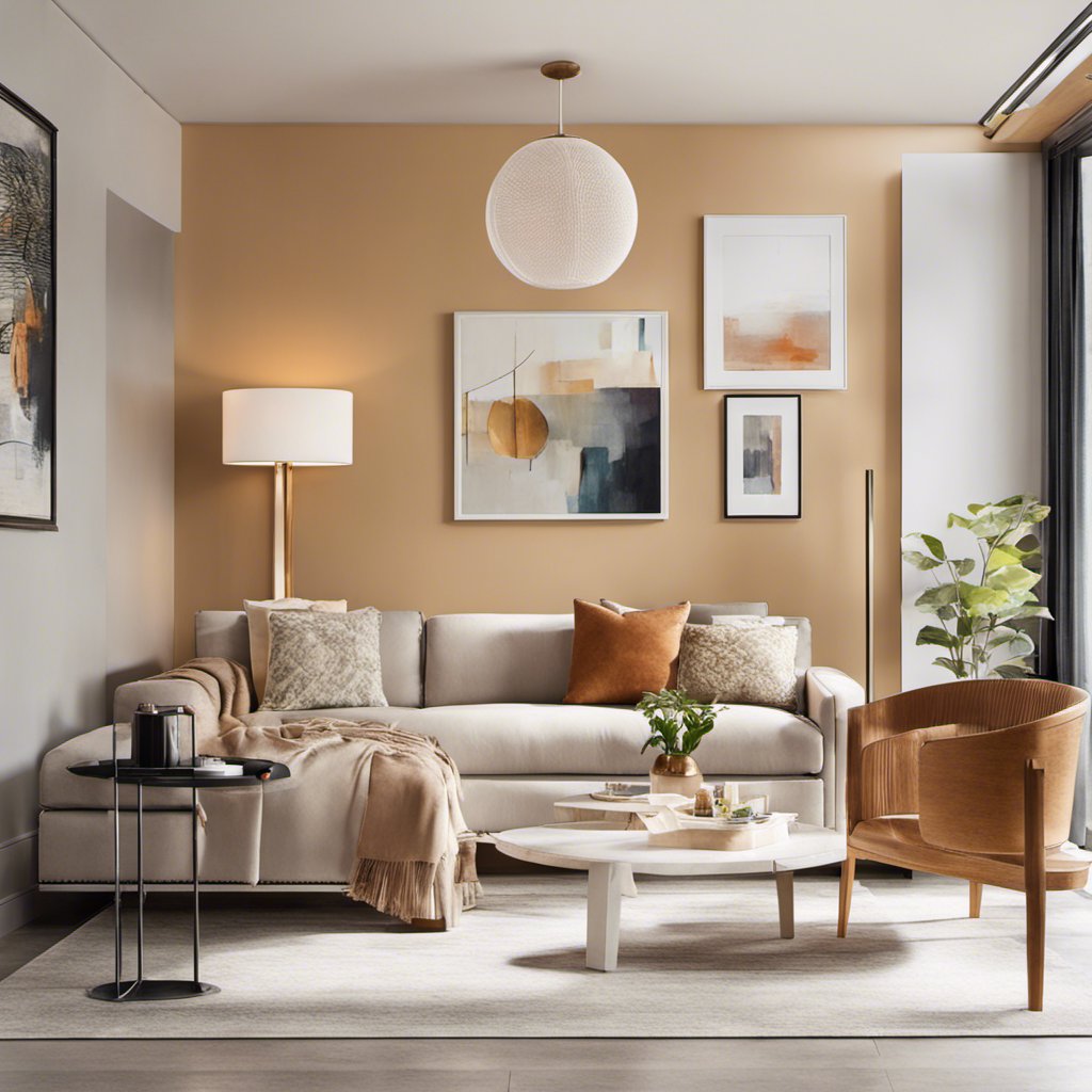Minimalism with Bright Touches