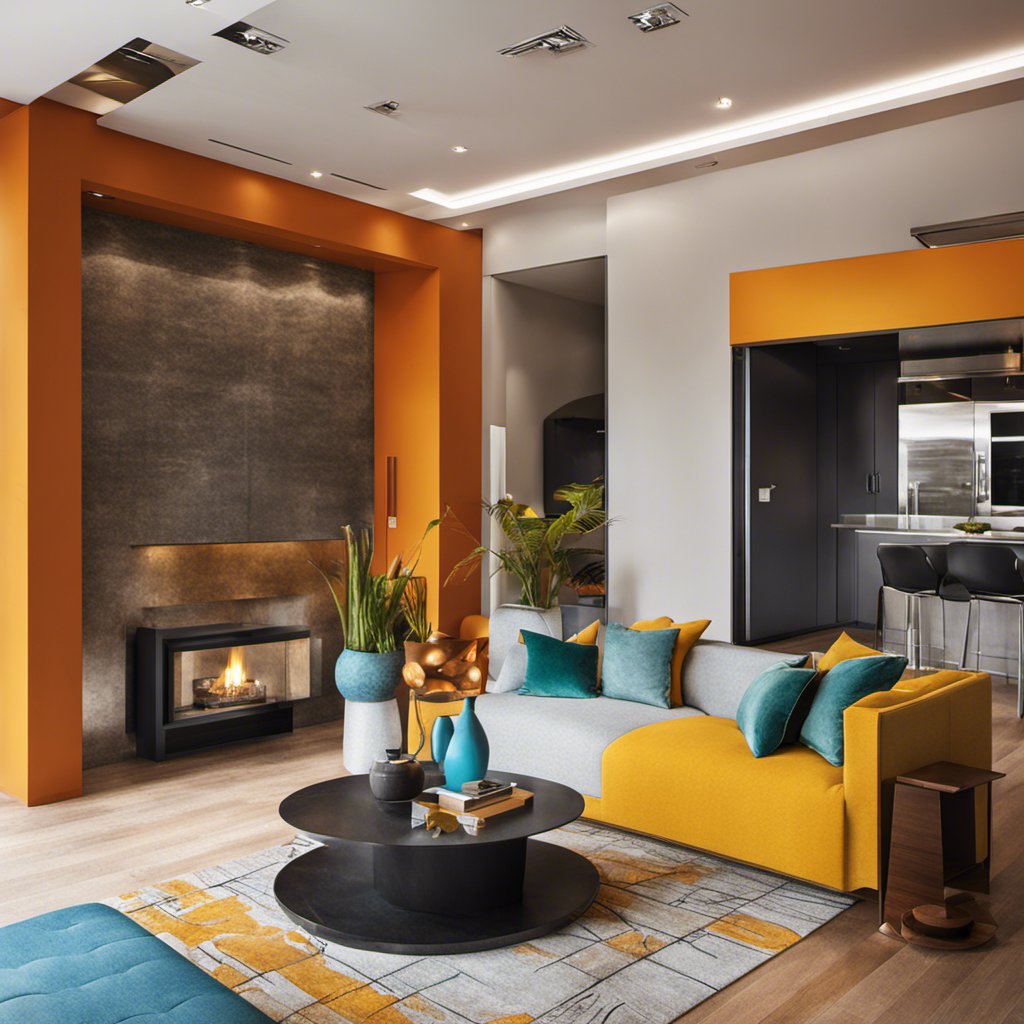 Fashionable Baroque: Bold Combinations of Colors and Textures in Space